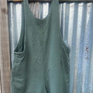 Cut Loose Sage Green Jumpsuit